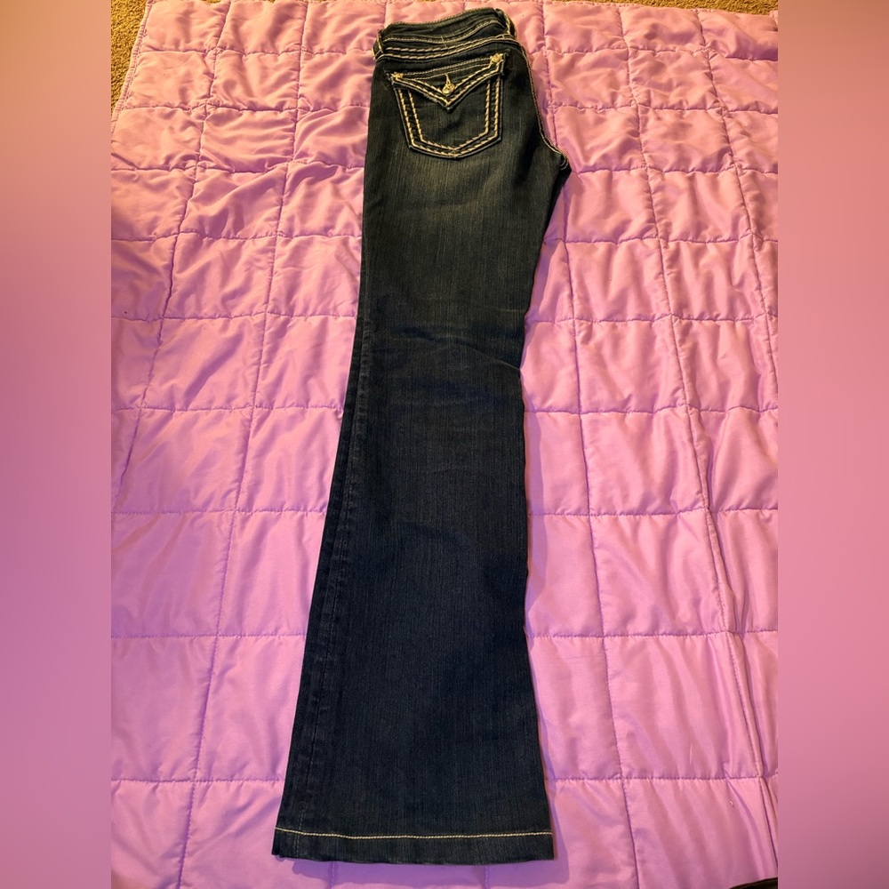Miss me jeans Cleo Stitched Low Rise Bootcut Jean - Picture 6 of 7